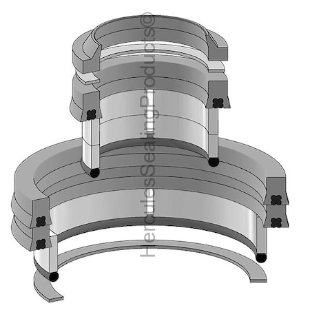 Hyster - After Market Parts Hydraulic Cylinder Repair Kit- 3 X 4-3/4 321909